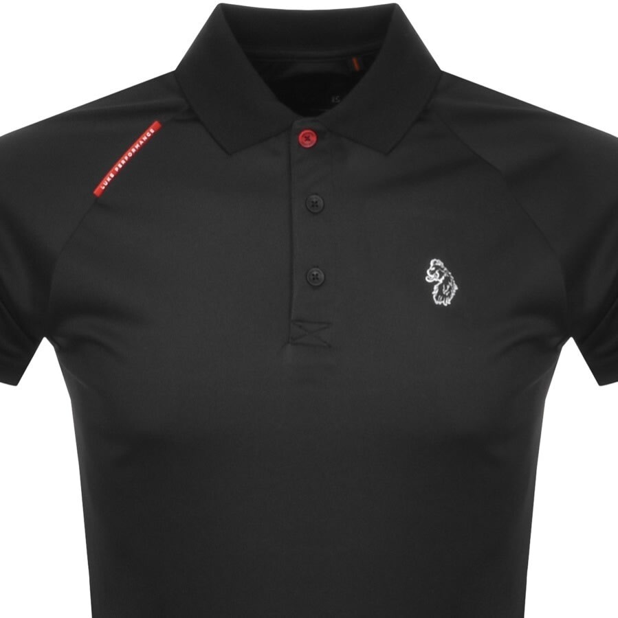 Alternative Image for ProductLuke 1977 Thomas Performance Polo T Shirt Black2