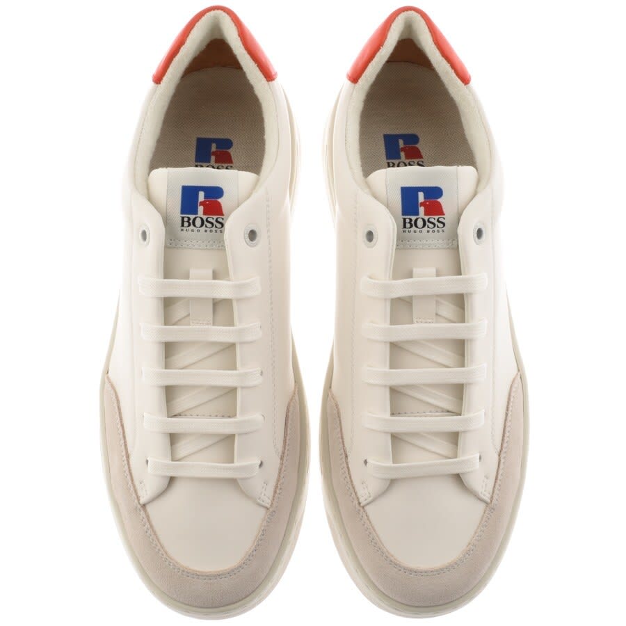 Alternative Image for ProductBOSS X Russell Athletic Baltimore Trainers White3