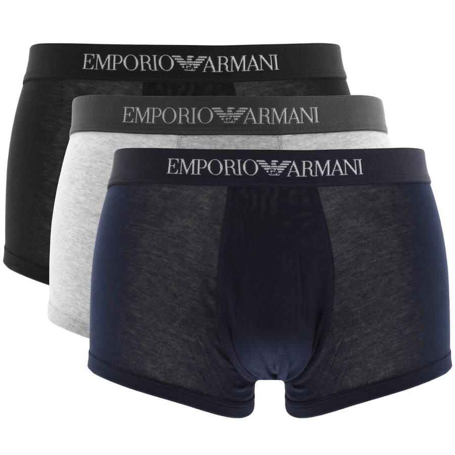 Emporio Armani Underwear 3 Pack Trunks