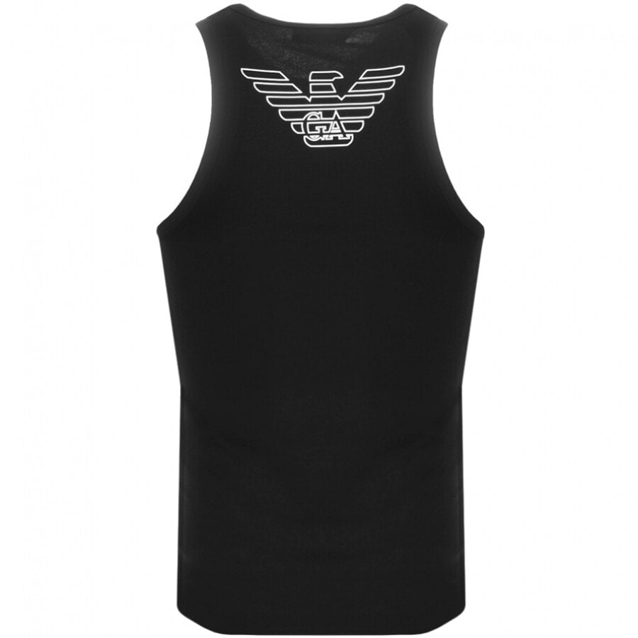 Alternative Image for ProductEmporio Armani Lounge Vest T Shirt Black2