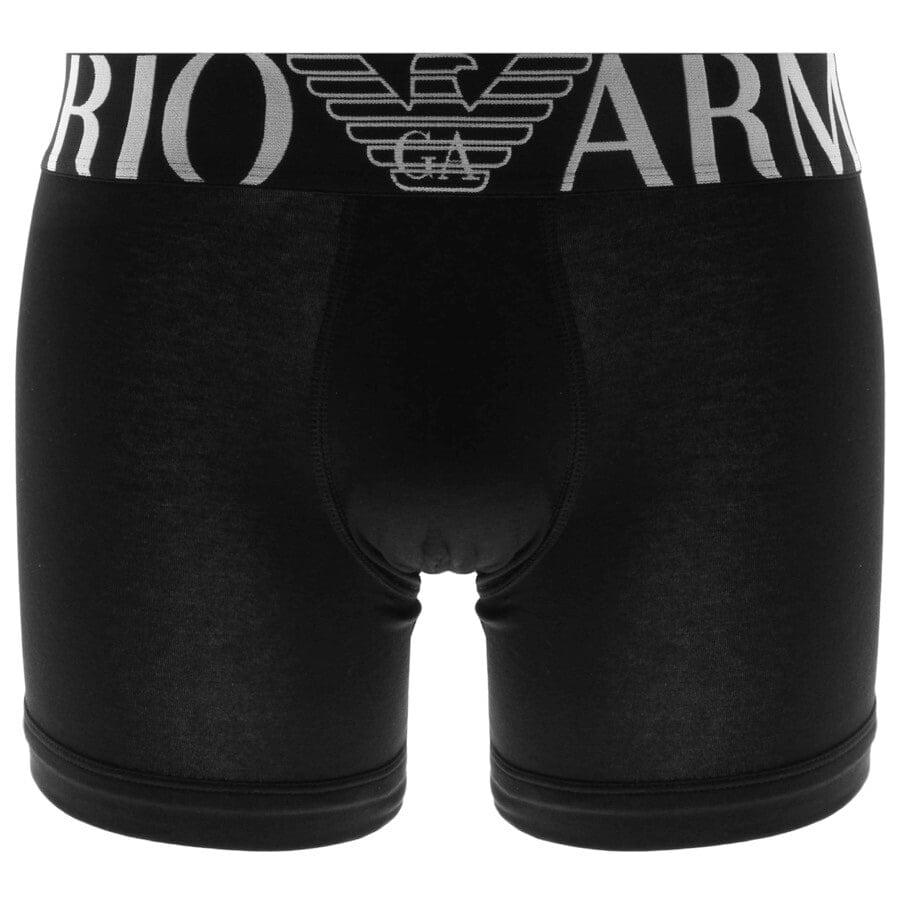 Emporio Armani Underwear Boxer Shorts Black | Mainline Menswear