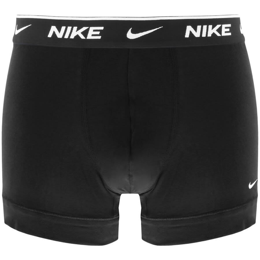 Alternative Image for ProductNike Logo 3 Pack Boxer Trunks Black3