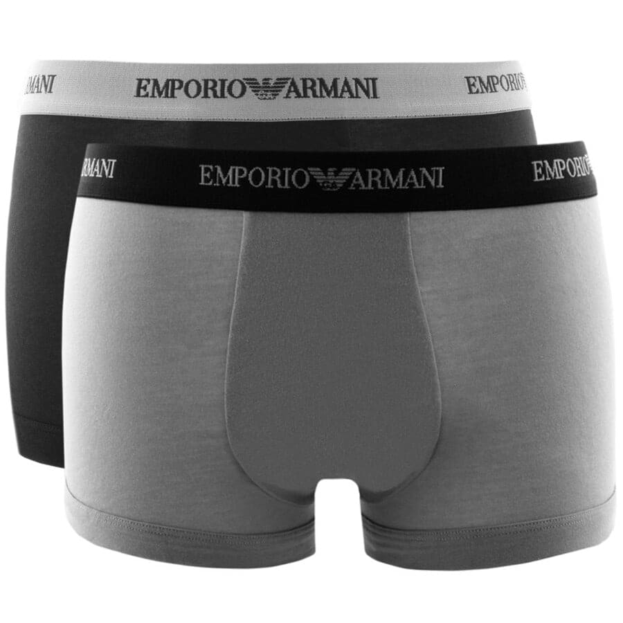 Alternative Image for ProductEmporio Armani Underwear 2 Pack Boxer Trunks Grey1