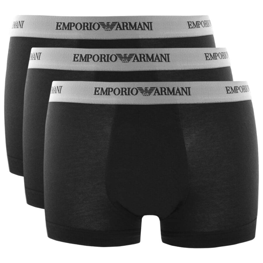 Alternative Image for ProductEmporio Armani Underwear 3 Pack Trunks Black1