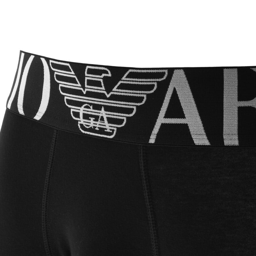 Emporio Armani Underwear Stretch Trunks Black