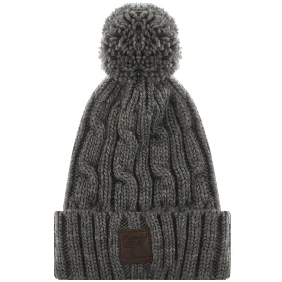 Alternative Image for ProductSuperdry Trawler Cable Beanie Hat Grey1