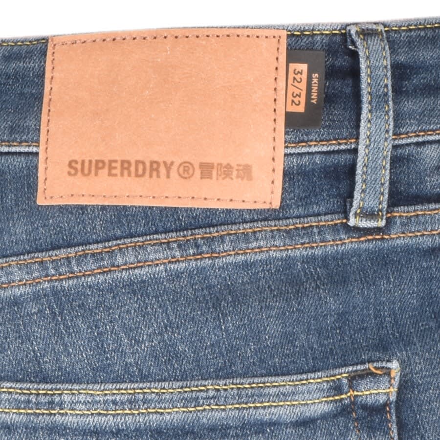 Alternative Image for ProductSuperdry Skinny Fit Jeans Blue3