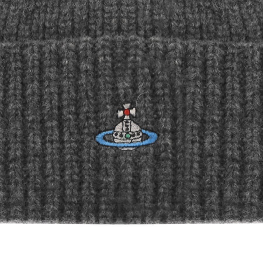 Alternative Image for ProductVivienne Westwood Knit Beanie Hat Grey3