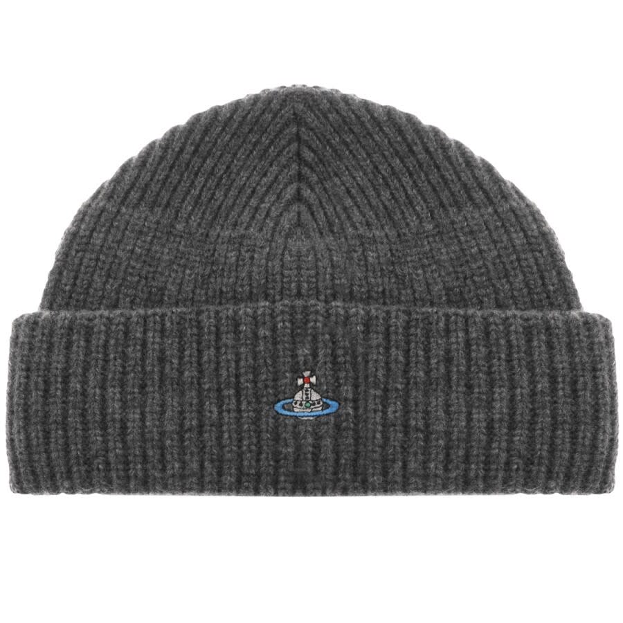 Alternative Image for ProductVivienne Westwood Knit Beanie Hat Grey1