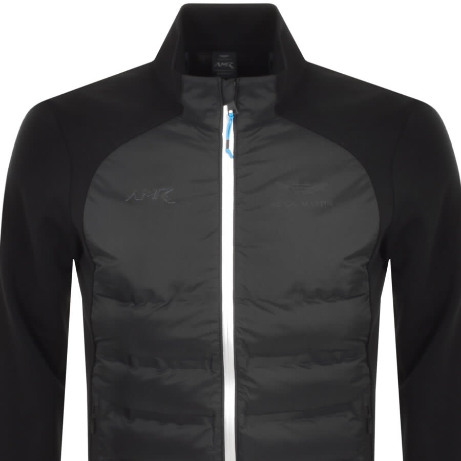Alternative Image for ProductHackett Full Zip Sweatshirt Black2