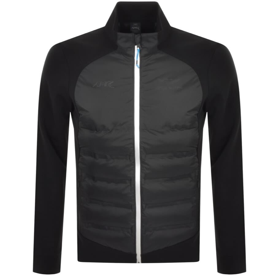 Alternative Image for ProductHackett Full Zip Sweatshirt Black1