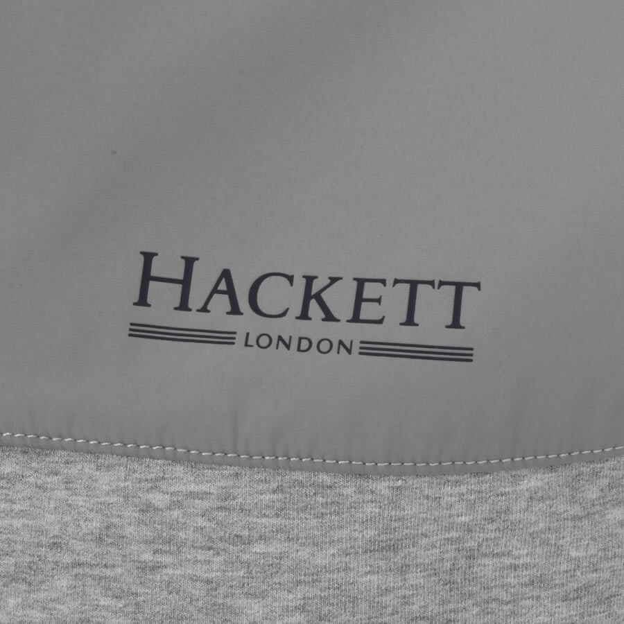 Alternative Image for ProductHackett Full Zip Hybrid Hoodie Grey3