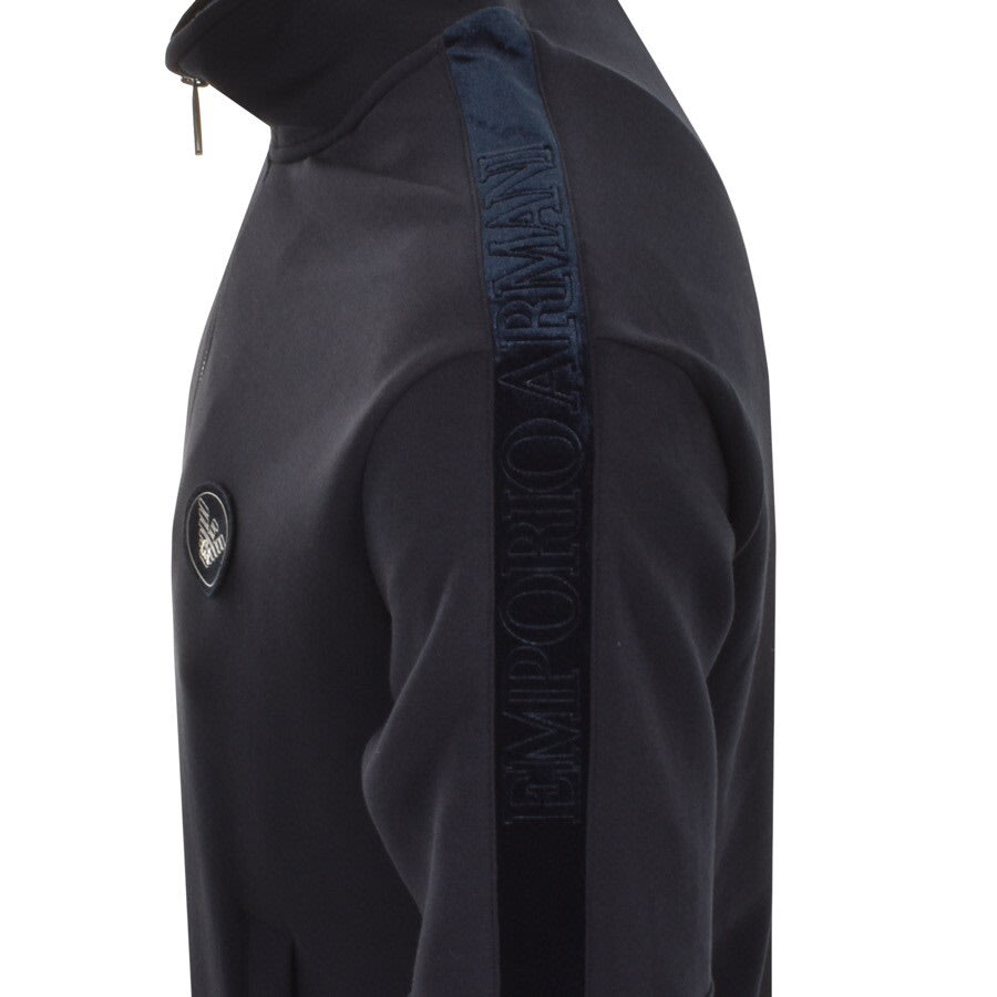 Alternative Image for ProductEmporio Armani Crew Neck Logo Sweatshirt Navy3