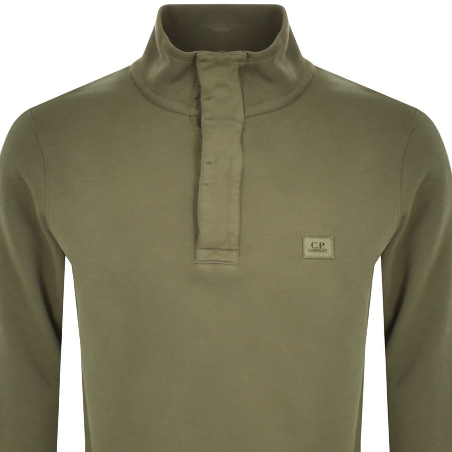 Alternative Image for ProductCP Company Logo Sweatshirt Green2