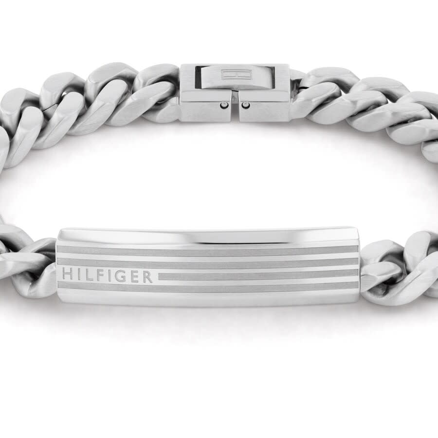 Alternative Image for ProductTommy Hilfiger ID Bracelet Silver2