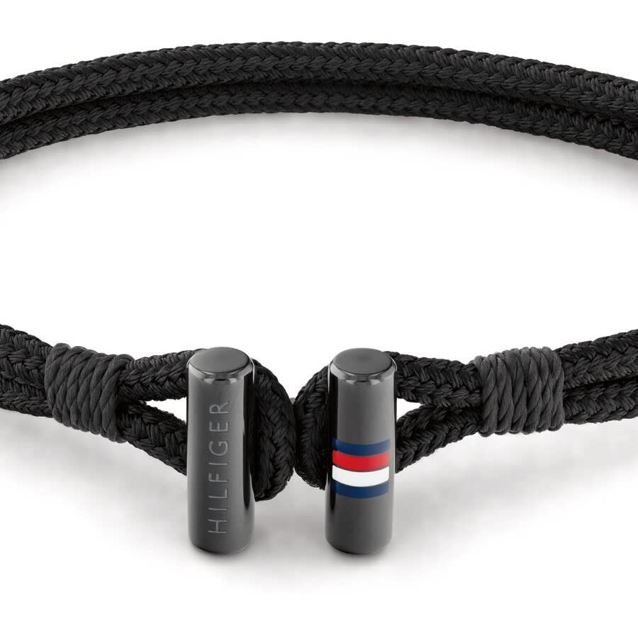 Alternative Image for ProductTommy Hilfiger Nylon Bracelet Black2