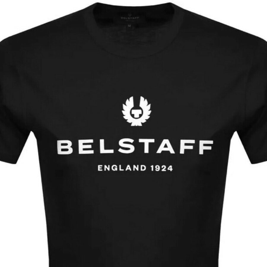 Alternative Image for ProductBelstaff 1924 2 Logo T Shirt Black2