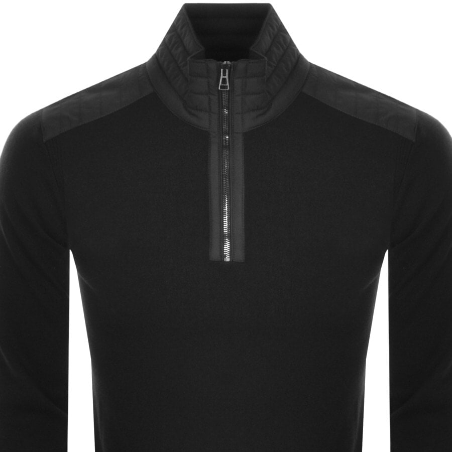 Alternative Image for ProductBelstaff Jaxon Half Zip Sweatshirt Black2