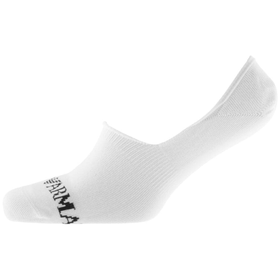 Alternative Image for ProductEmporio Armani 3 Pack Trainer Socks White2