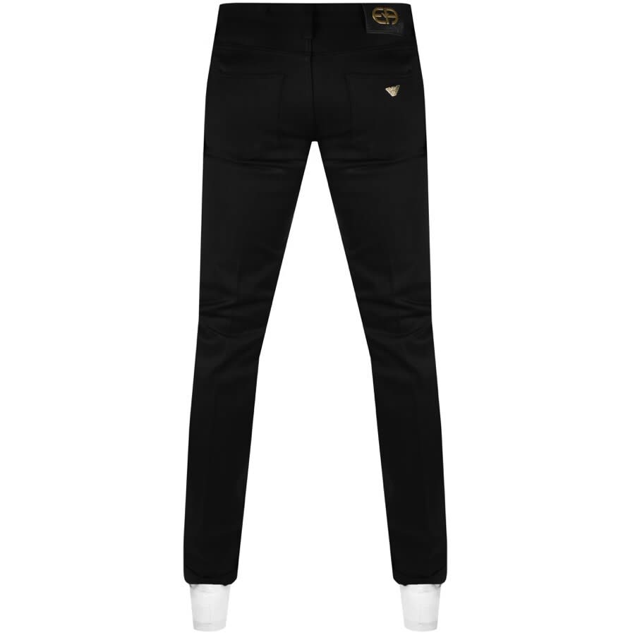Alternative Image for ProductEmporio Armani J75 Slim Fit Jeans Black2