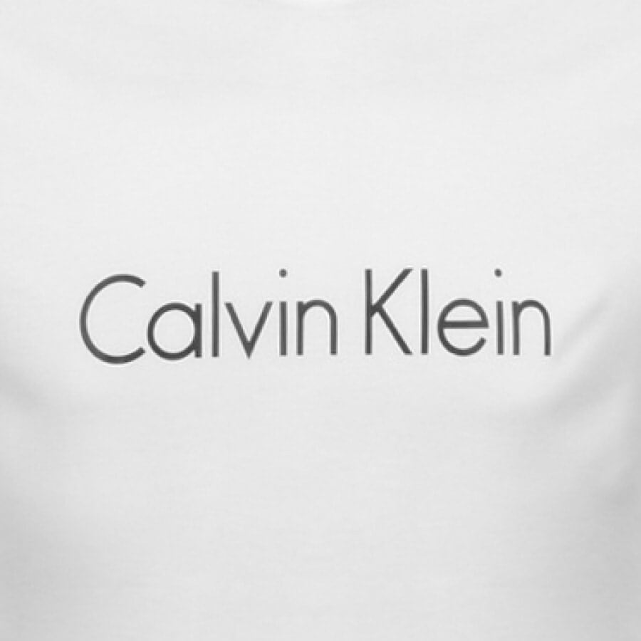Alternative Image for ProductCalvin Klein Short Sleeved T Shirt White3