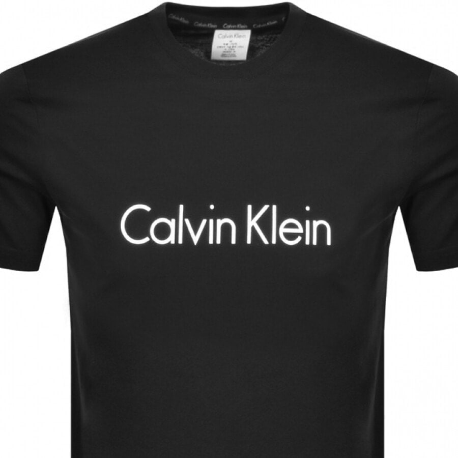 Alternative Image for ProductCalvin Klein Short Sleeved T Shirt Black2