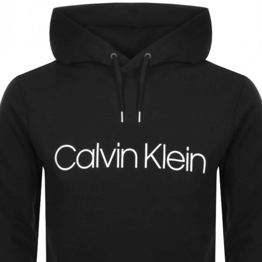 Alternative Image for ProductCalvin Klein Logo Hoodie Black2
