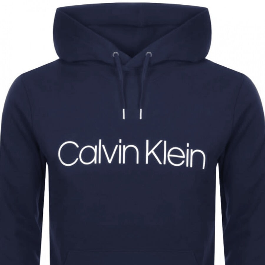 Alternative Image for ProductCalvin Klein Logo Hoodie Navy2