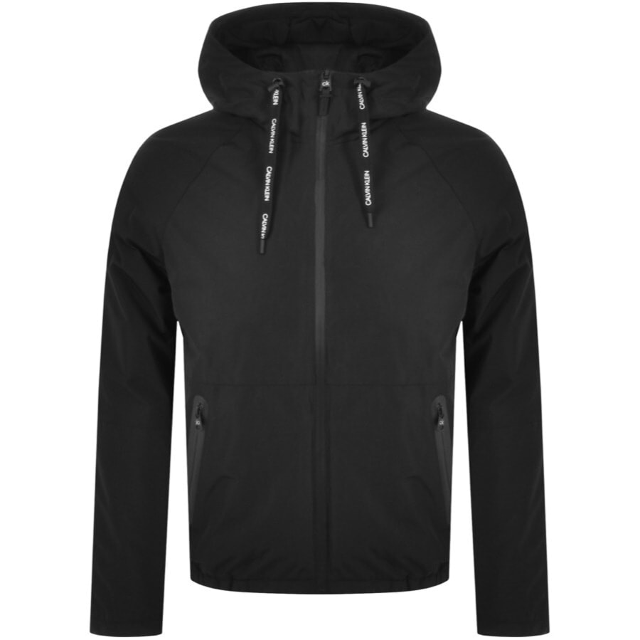 Alternative Image for ProductCalvin Klein Technical Hooded Jacket Black1