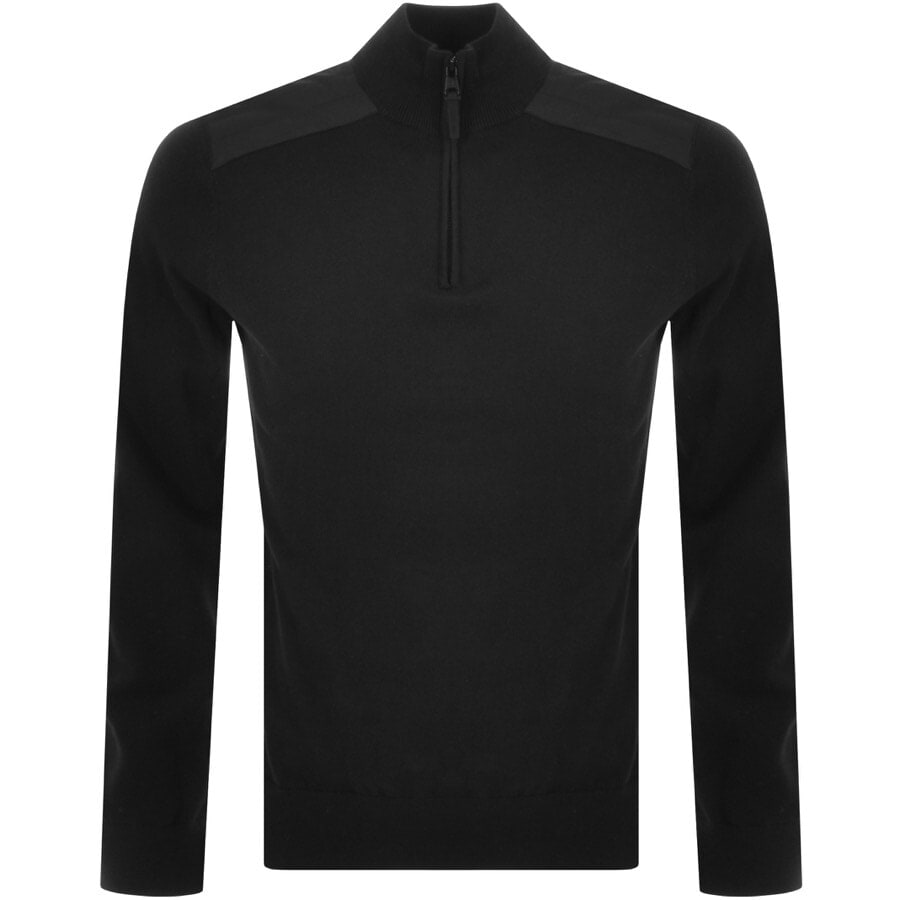 Alternative Image for ProductCalvin Klein Half Zip Sweatshirt Black1