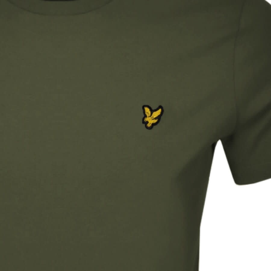 Alternative Image for ProductLyle And Scott Crew Neck T Shirt Khaki3