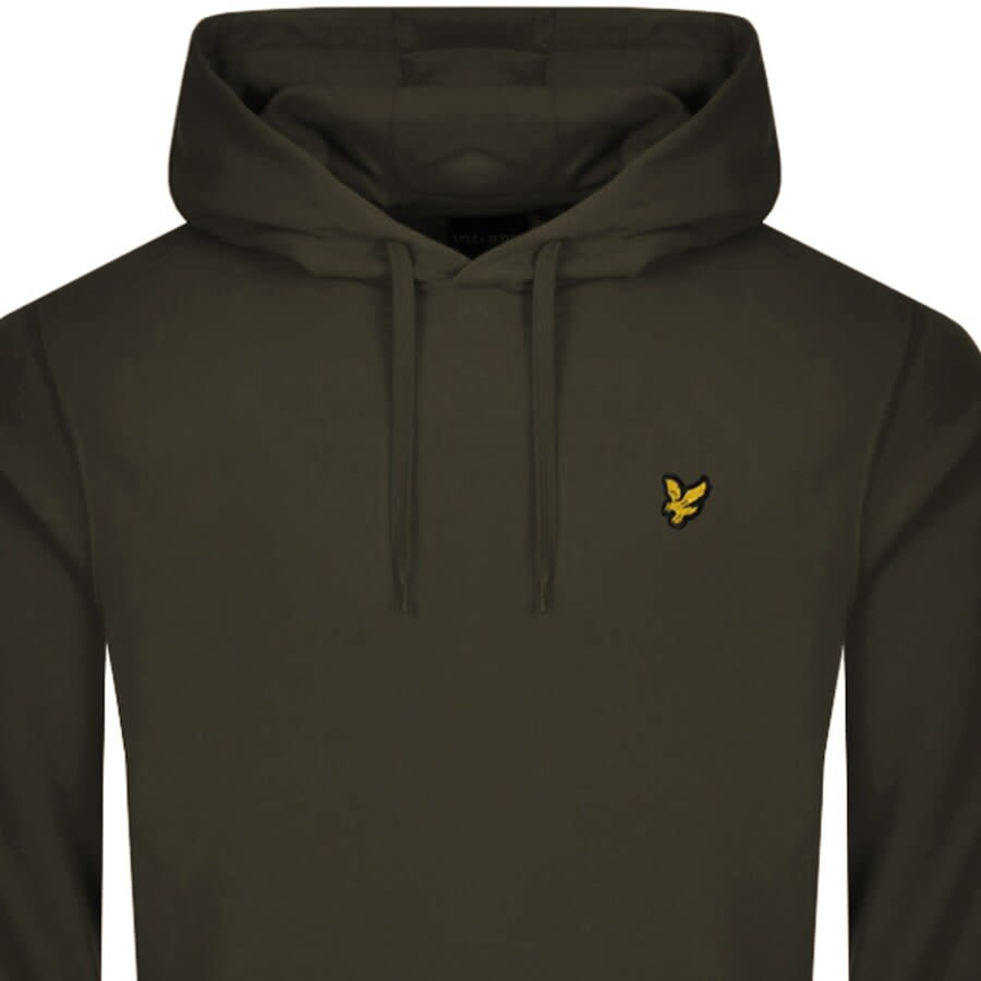 Alternative Image for ProductLyle And Scott Pullover Hoodie Green2