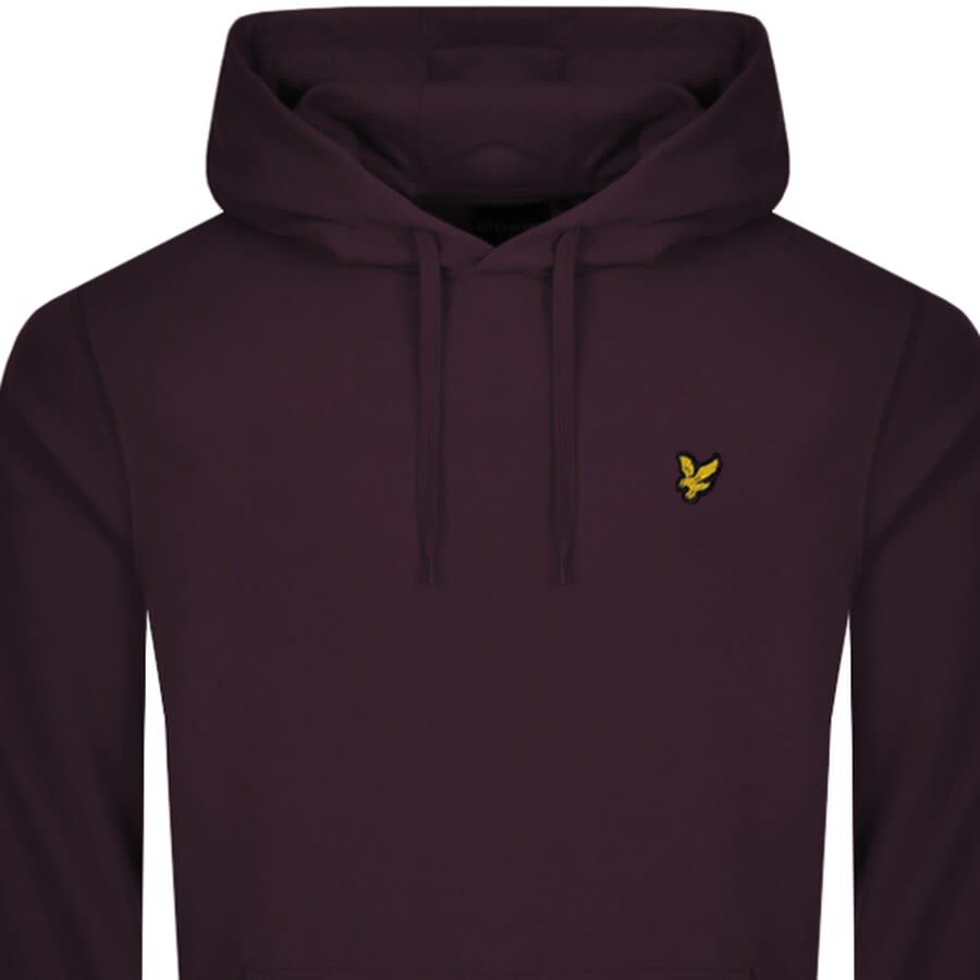 Alternative Image for ProductLyle And Scott Pullover Hoodie Burgundy2
