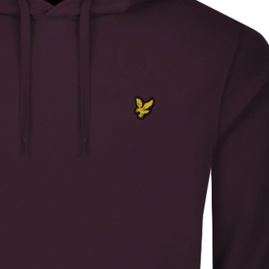 Alternative Image for ProductLyle And Scott Pullover Hoodie Burgundy3