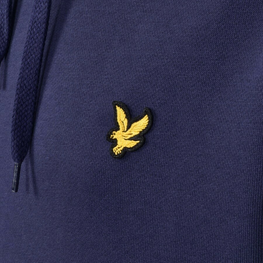 Alternative Image for ProductLyle And Scott Full Zip Hoodie Navy3