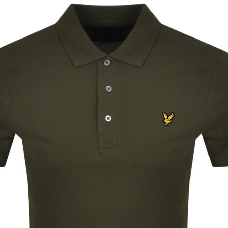 Alternative Image for ProductLyle And Scott Short Sleeved Polo T Shirt Green2