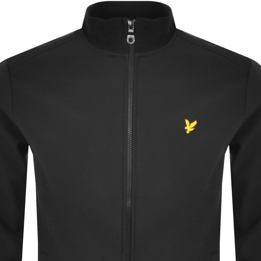 Alternative Image for ProductLyle And Scott Funnel Neck Soft Shell Jacket Black2