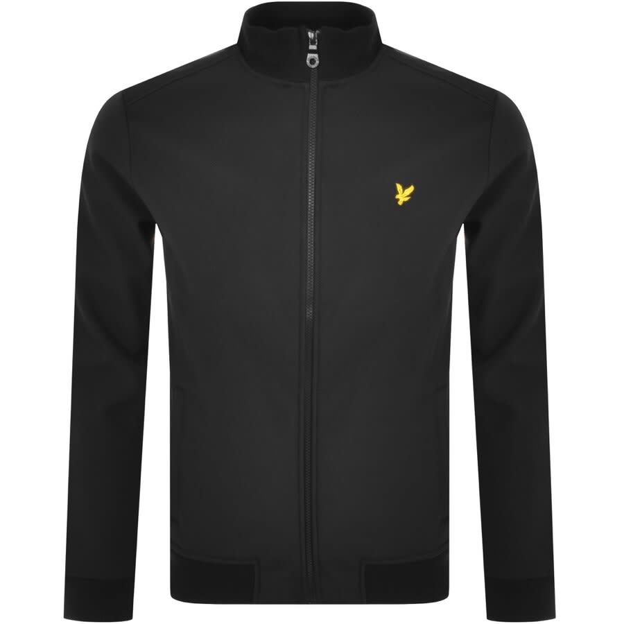 Alternative Image for ProductLyle And Scott Funnel Neck Soft Shell Jacket Black1