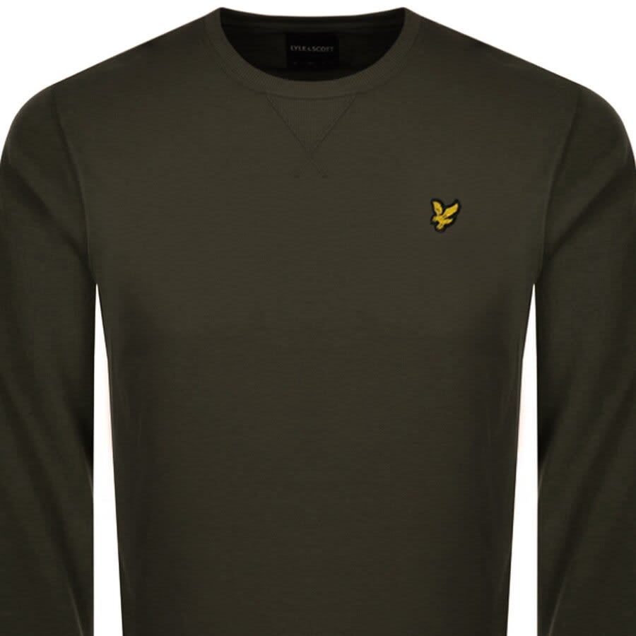 Alternative Image for ProductLyle And Scott Crew Neck Sweatshirt Green2