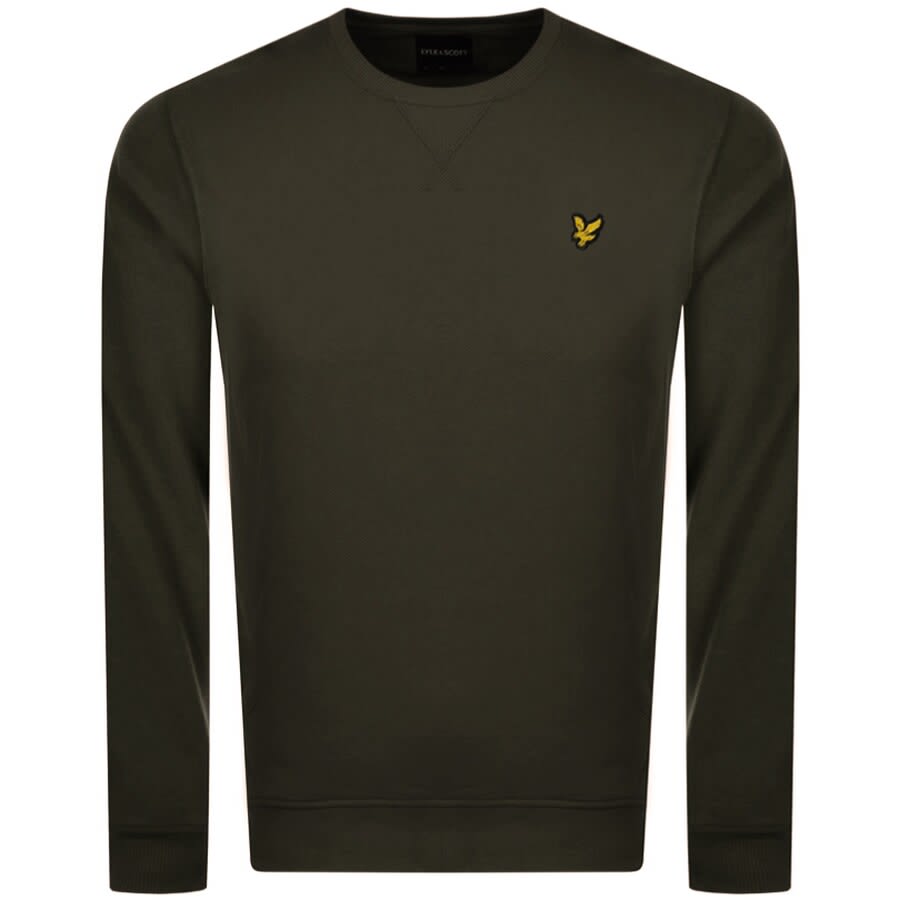 Alternative Image for ProductLyle And Scott Crew Neck Sweatshirt Green1