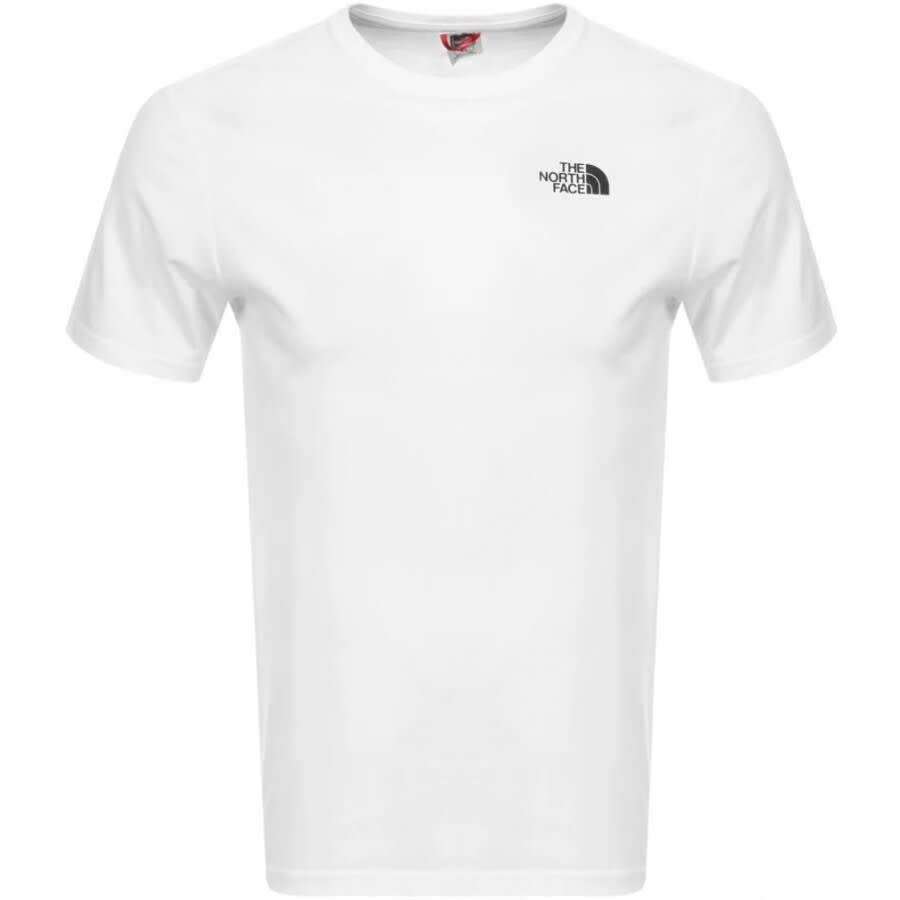 Alternative Image for ProductThe North Face Red Box T Shirt White2