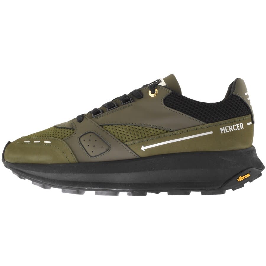 Alternative Image for ProductMercer Racer Lux Trainers Green1