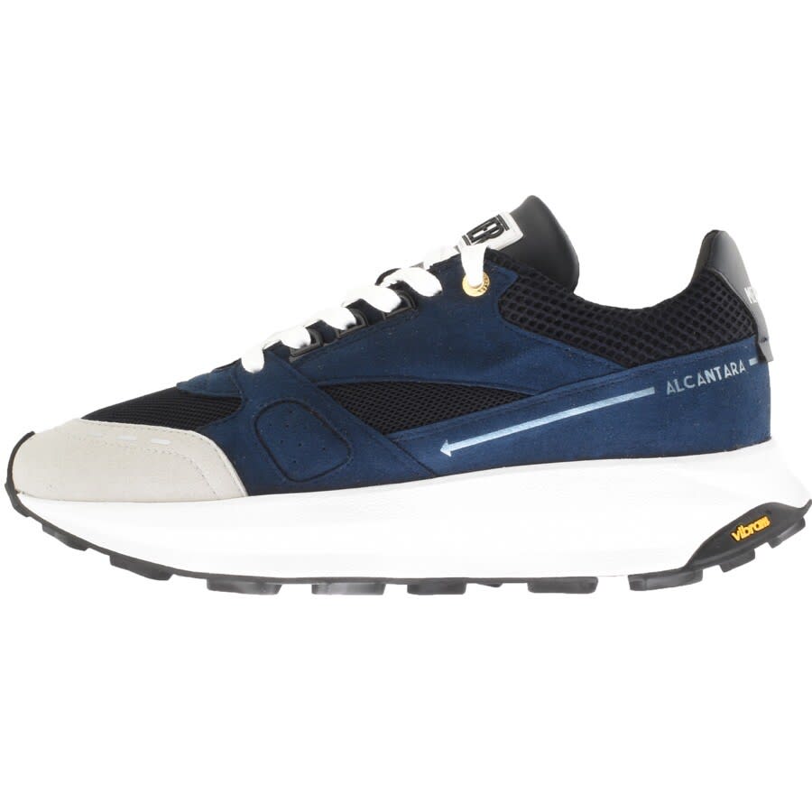 Alternative Image for ProductMercer Racer Lux Trainers Navy1