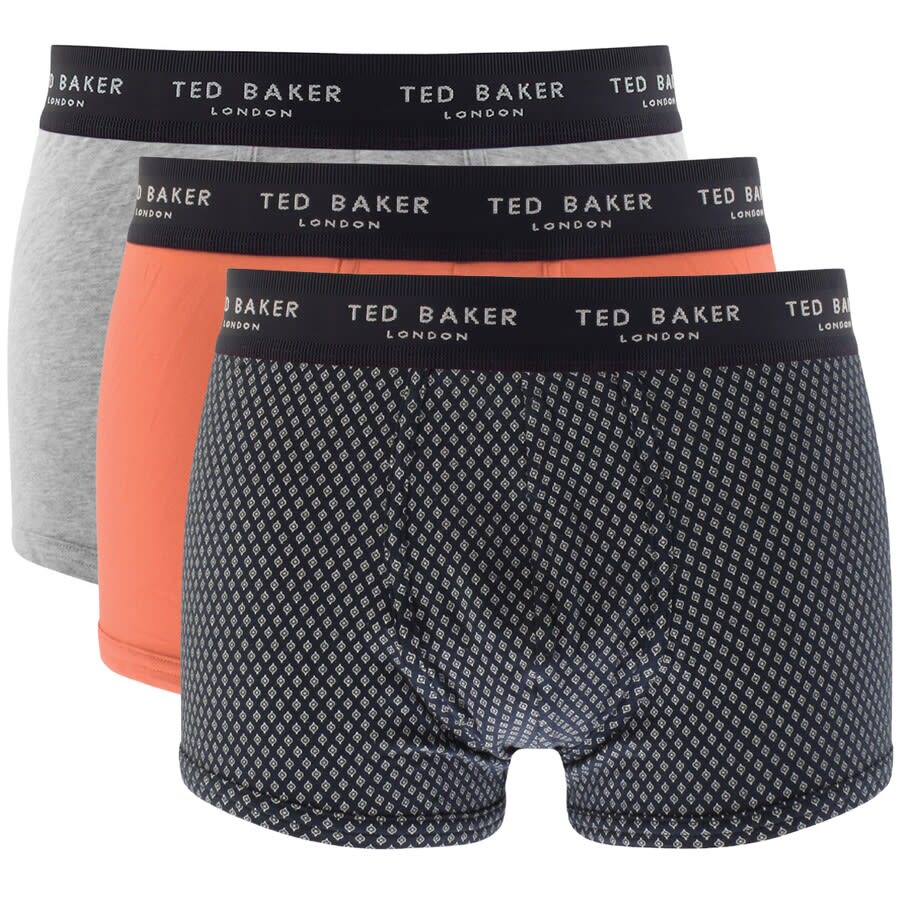 Alternative Image for ProductTed Baker Underwear Triple PackTrunks Grey1