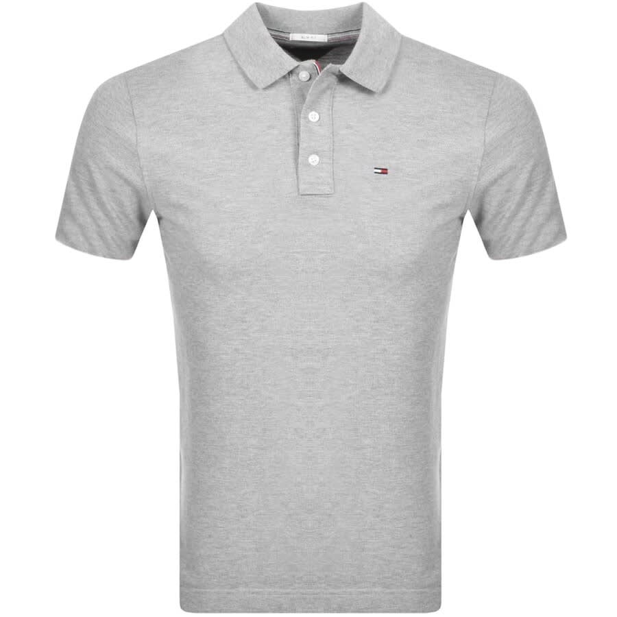 Alternative Image for ProductTommy Jeans Slim Fit Polo Shirt Grey1