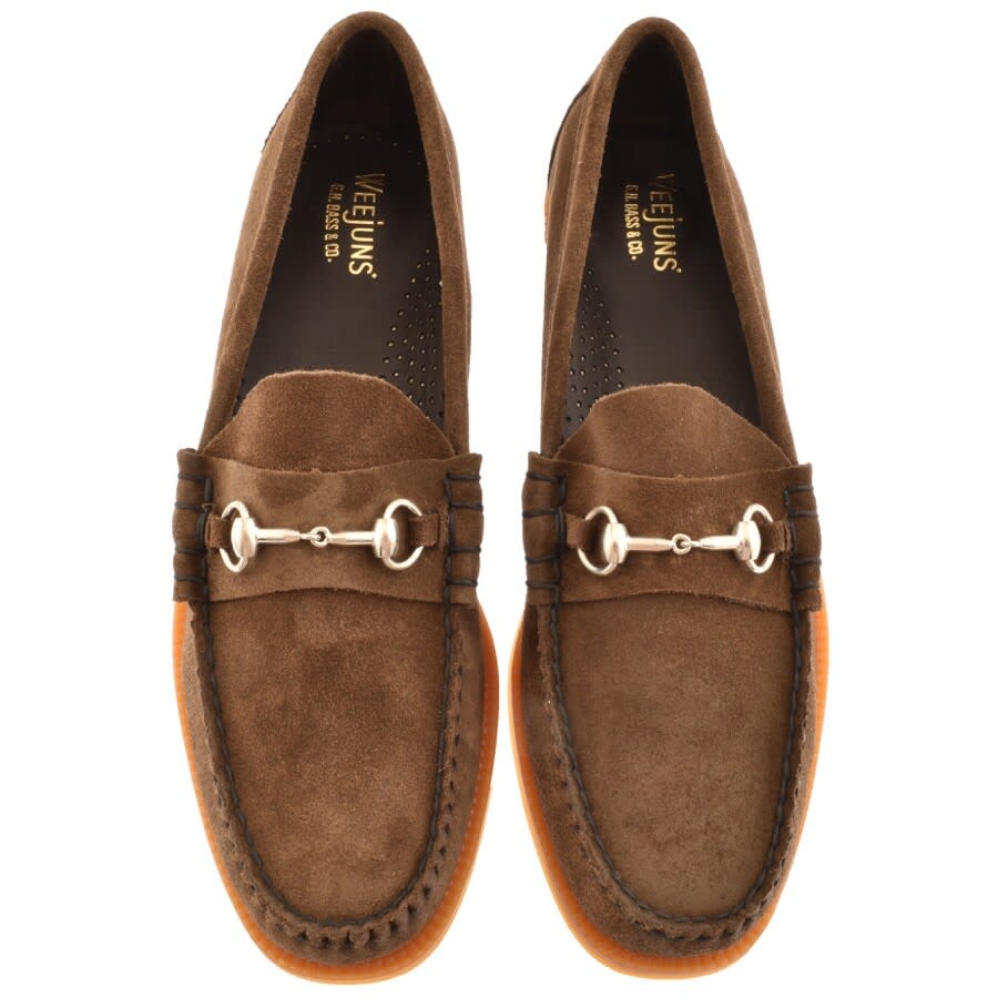 Alternative Image for ProductGH Bass Weejun Lincoln Suede Loafers Brown3