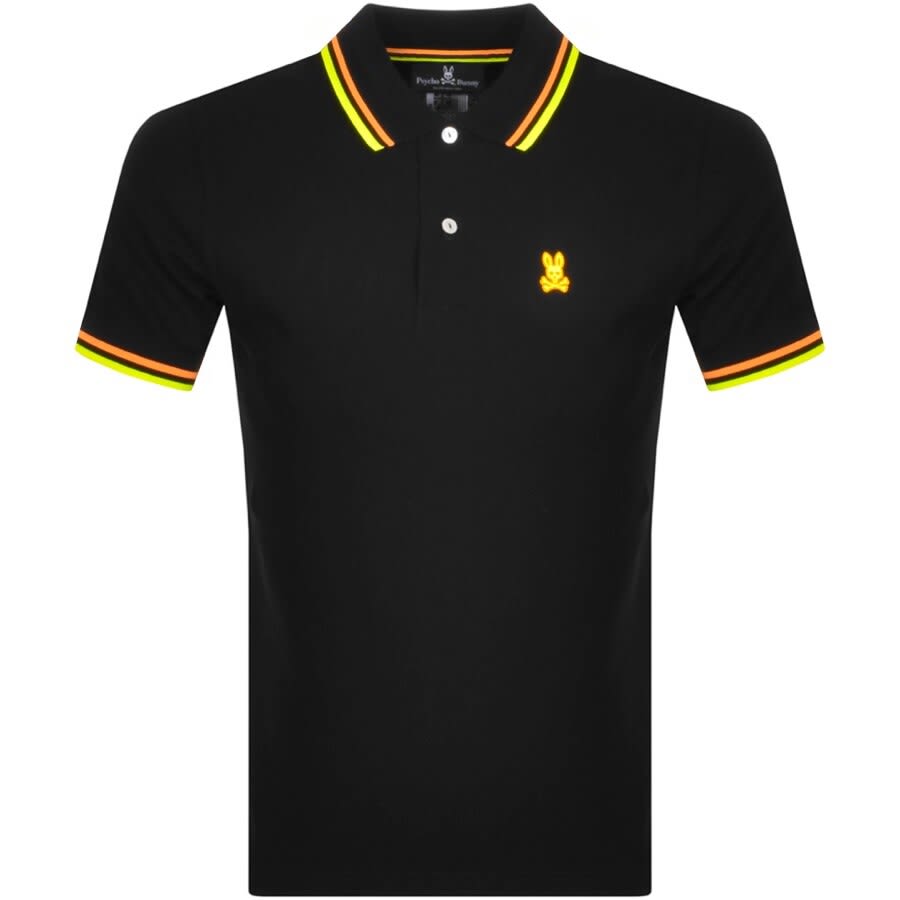 Alternative Image for ProductPsycho Bunny Kells Polo T Shirt Black1