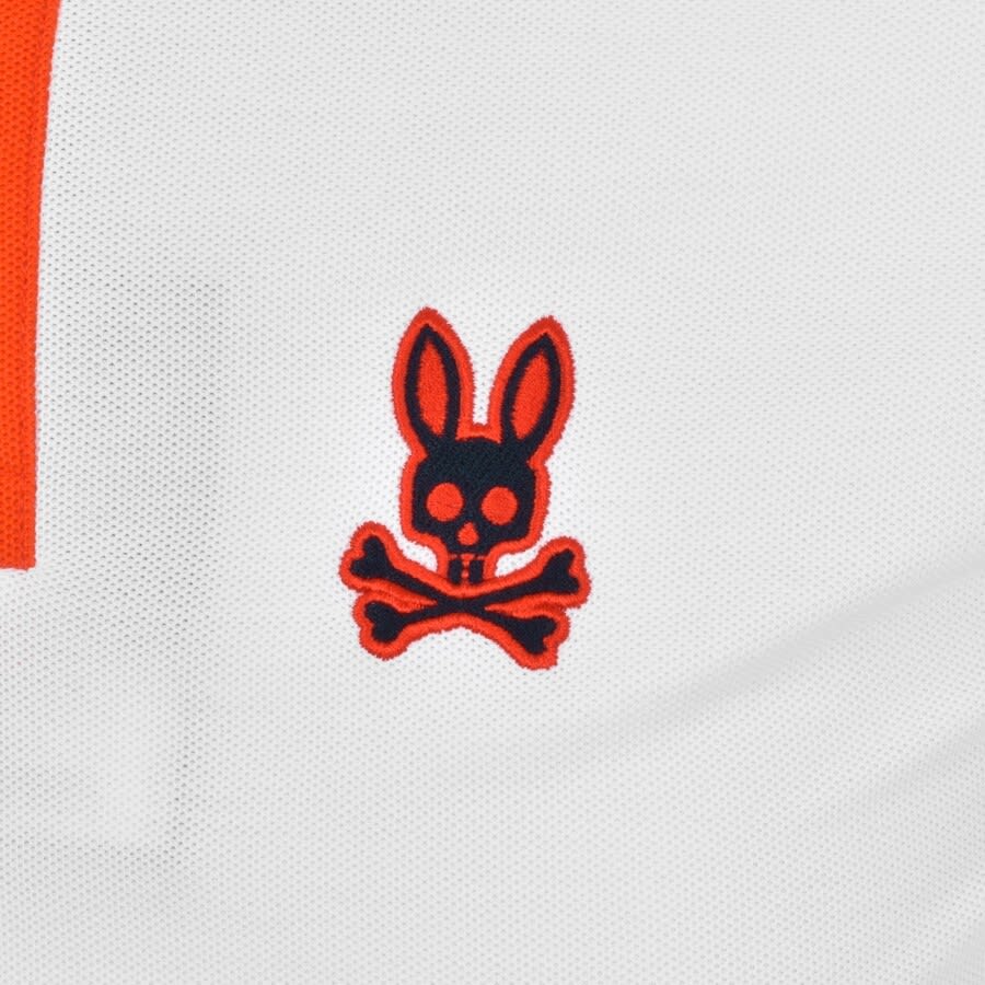 Alternative Image for ProductPsycho Bunny Morland Contrast Polo T Shirt White3