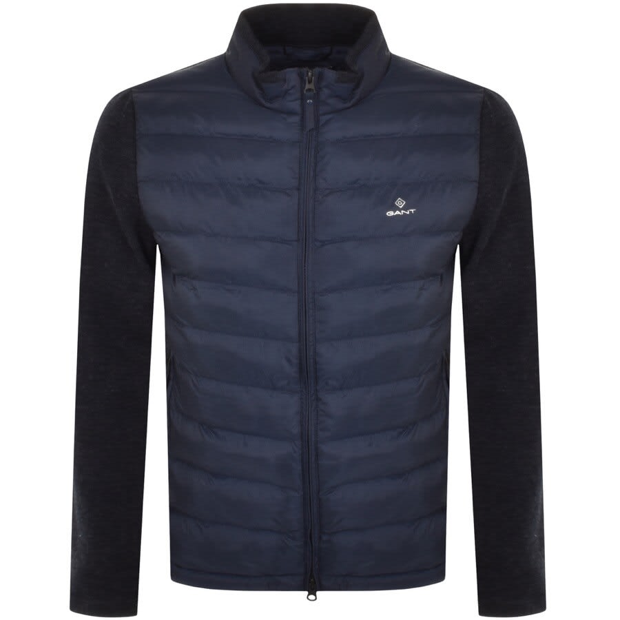 Alternative Image for ProductGant Mix Media Light Padded Jacket Navy1
