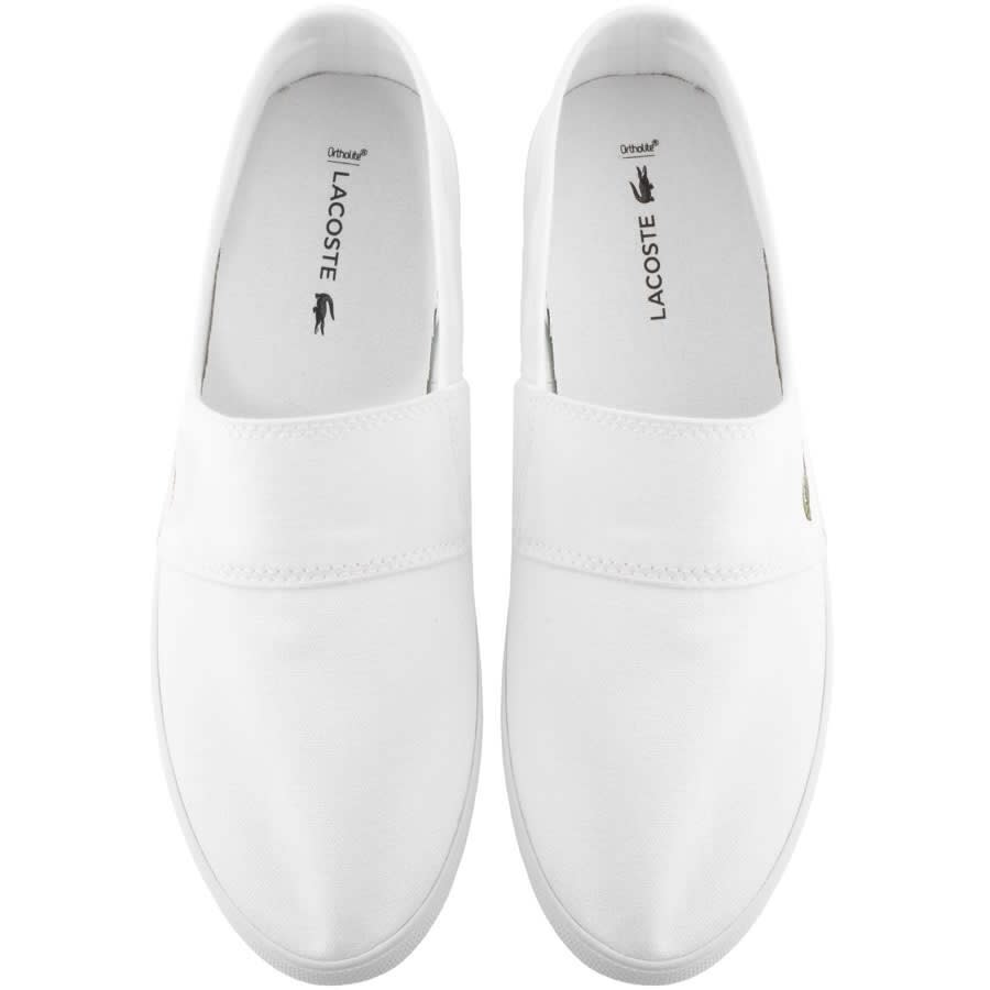 Alternative Image for ProductLacoste Marice Plimsolls White3